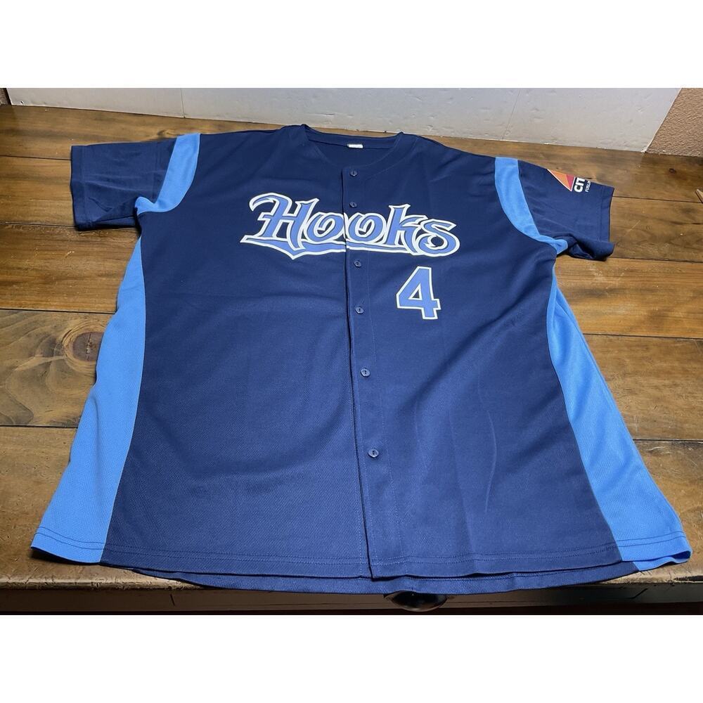 Corpus Christi Hooks George Springer #4 Citgo Size XL Jersey